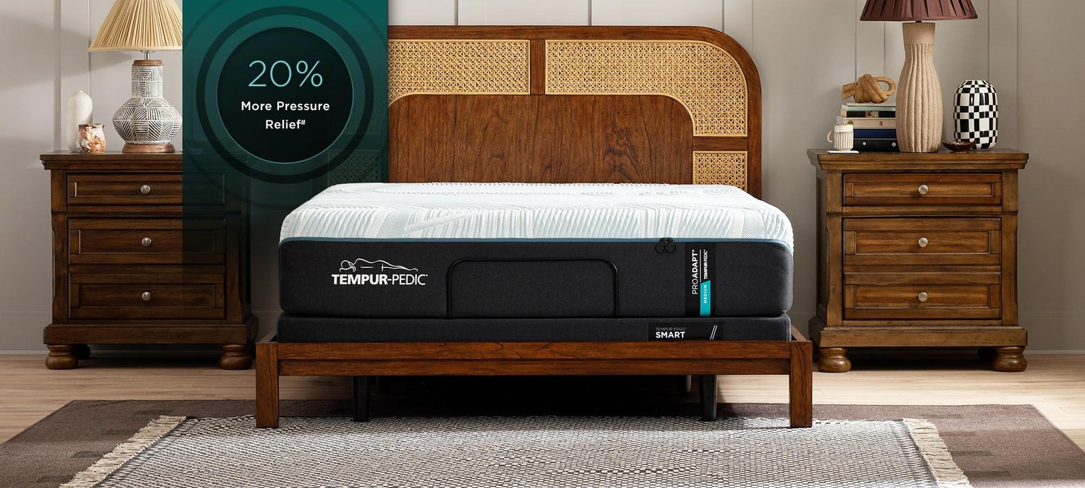 Tempur-Pedic ProAdapt Medium Mattress - Mattress & Furniture Super Center (Tampa, FL)