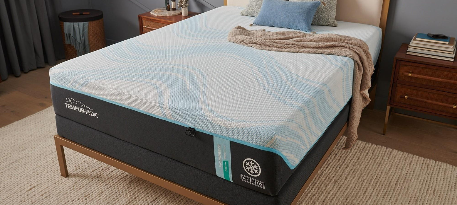 Tempur-Pedic ProBreeze Medium Hybrid Mattress - Mattress & Furniture Super Center (Tampa, FL)