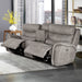 Kamari Console Loveseat W/Pwr Hr & Fr-Gray