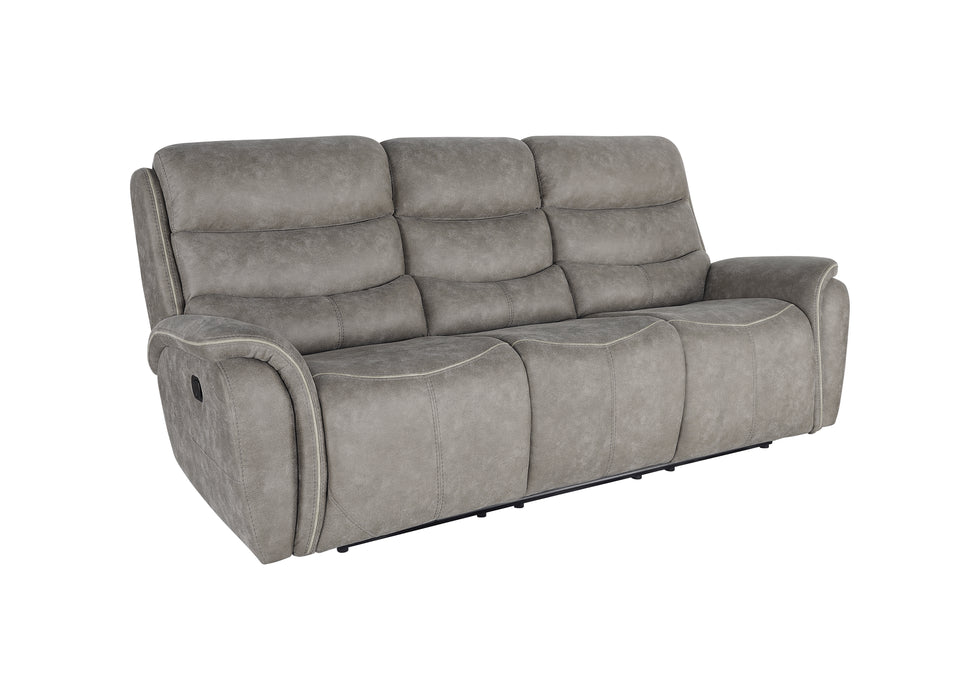 Kamari Sofa W/Dual Recliner-Gray