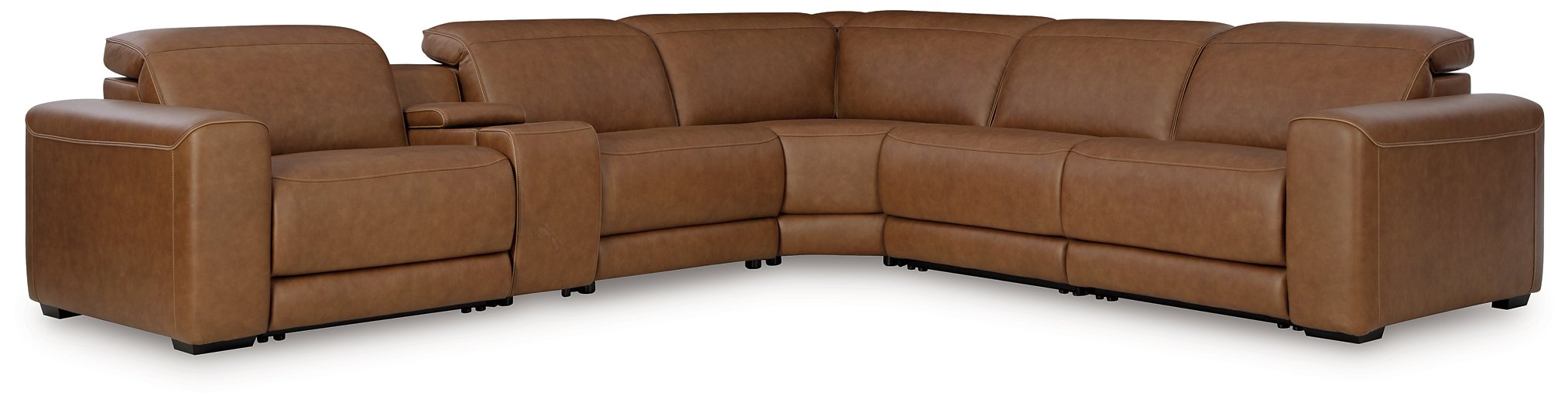 Magic Man 5-Piece Power Reclining Sectional - Mattress & Furniture Super Center (Tampa, FL)