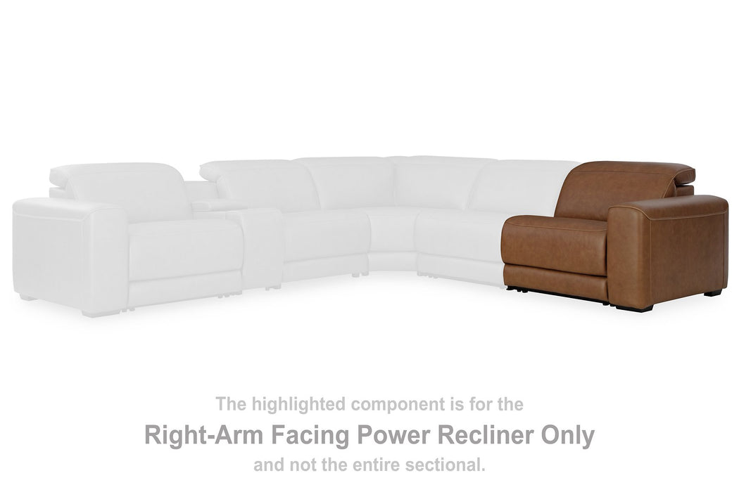 Magic Man 5-Piece Power Reclining Sectional - Mattress & Furniture Super Center (Tampa, FL)