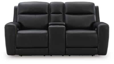 5Z-Relaxation Power Reclining Loveseat with Console - Mattress & Furniture Super Center (Tampa, FL)