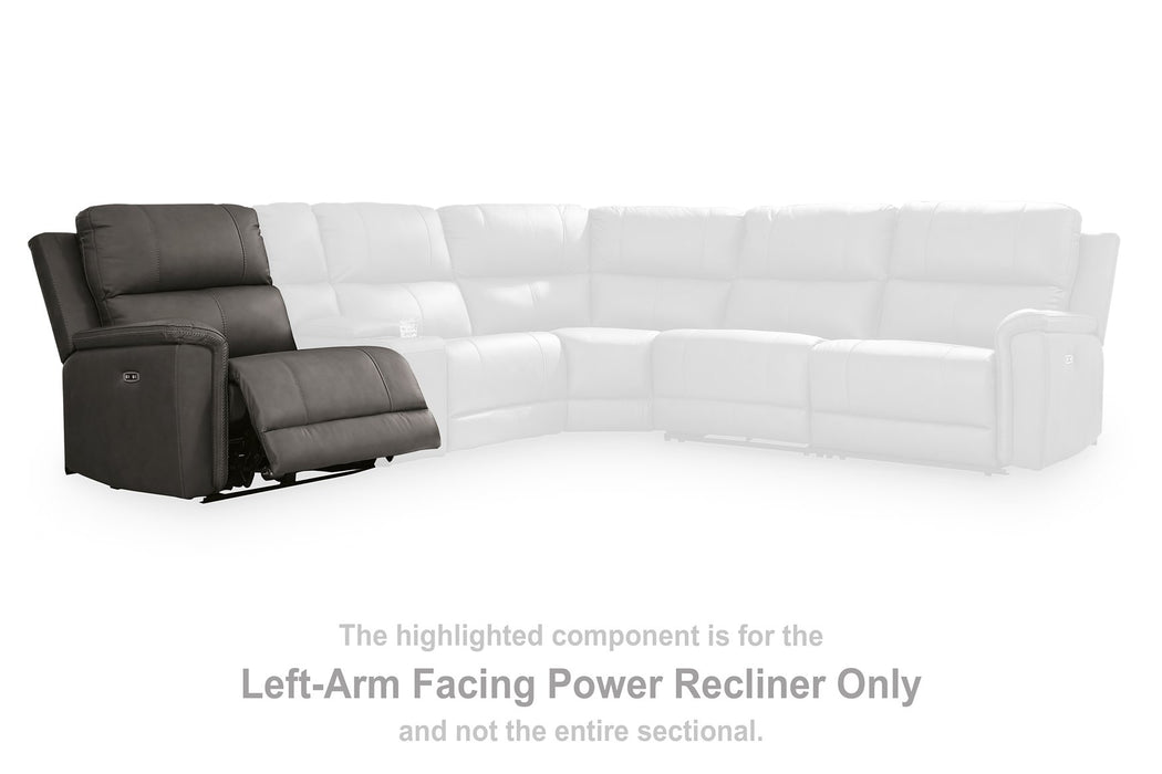 Bleckley Power Reclining Sectional - Mattress & Furniture Super Center (Tampa, FL)