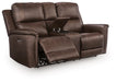 Bleckley Power Reclining Loveseat with Console - Mattress & Furniture Super Center (Tampa, FL)