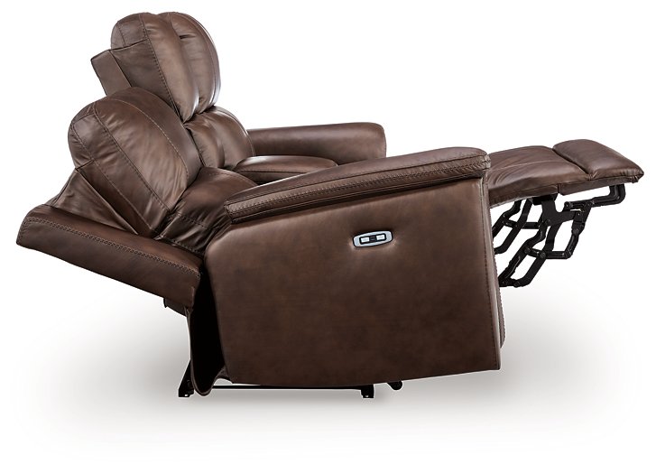 Bleckley Power Reclining Loveseat with Console - Mattress & Furniture Super Center (Tampa, FL)