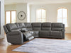 5Z - Pittson Power Reclining Sectional - Mattress & Furniture Super Center (Tampa, FL)