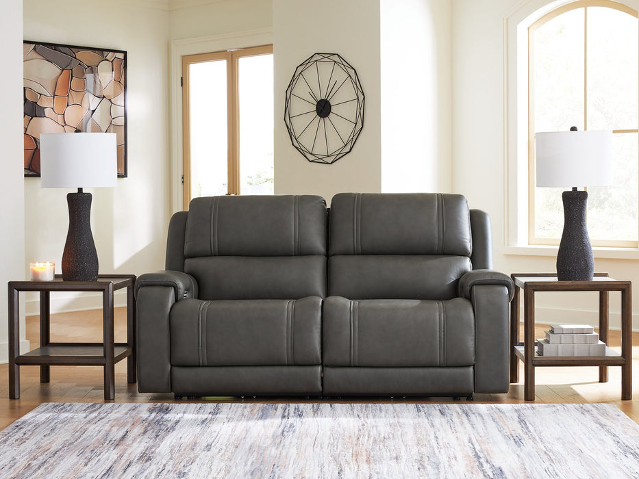 5Z - Pittson Power Reclining Sectional Loveseat - Mattress & Furniture Super Center (Tampa, FL)