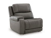 5Z - Pittson Power Reclining Sectional Loveseat - Mattress & Furniture Super Center (Tampa, FL)