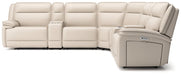 Double Deal Reclining Sectional with 2 Consoles - Mattress & Furniture Super Center (Tampa, FL)