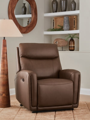 Pincara Power AutoGlide Recliner - Mattress & Furniture Super Center (Tampa, FL)