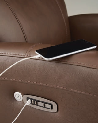 Pincara Power AutoGlide Recliner - Mattress & Furniture Super Center (Tampa, FL)