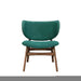 Adler Upholstered Lounge Chair-Green