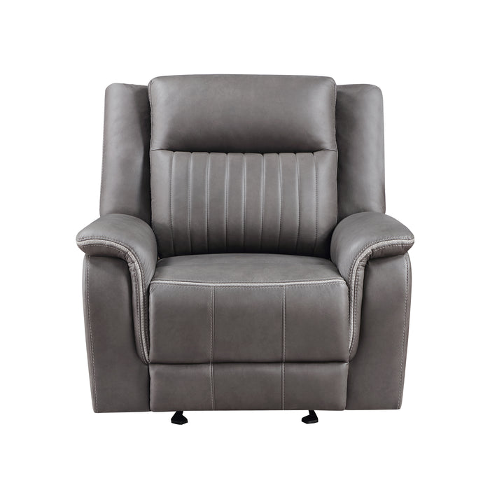 Enzo Glider Recliner- Gray