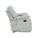 Chablis Glider Recliner W/Heat & Massage-Mist Gray