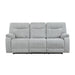 Chablis Reclining Sofa-Mist Gray