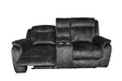 Park City Console Loveseat W/ Dual Recliners-Slate