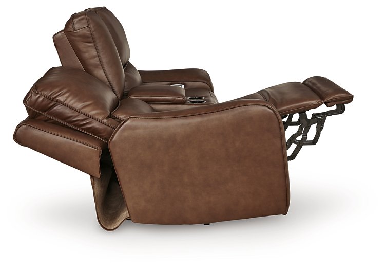 DeepWakes Power Reclining Loveseat with Console - Mattress & Furniture Super Center (Tampa, FL)