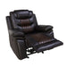 Nikko Glider Recliner W/Pwr Fr-Brown