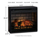 Entertainment Accessories Electric Infrared Fireplace Insert - Mattress & Furniture Super Center (Tampa, FL)