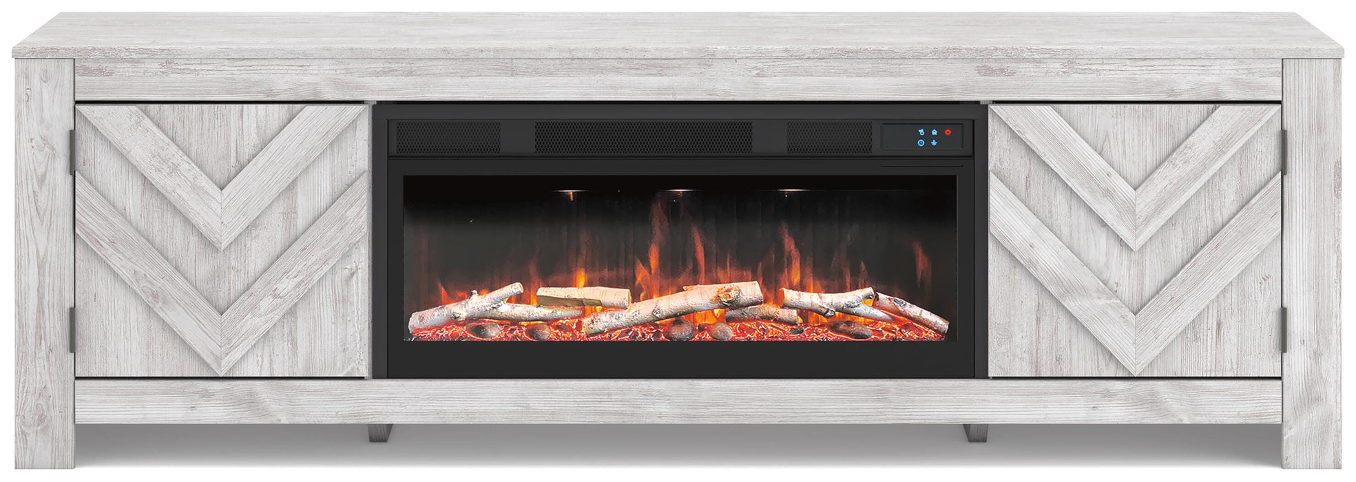 Cayboni 71" TV Stand with Electric Fireplace - Mattress & Furniture Super Center (Tampa, FL)