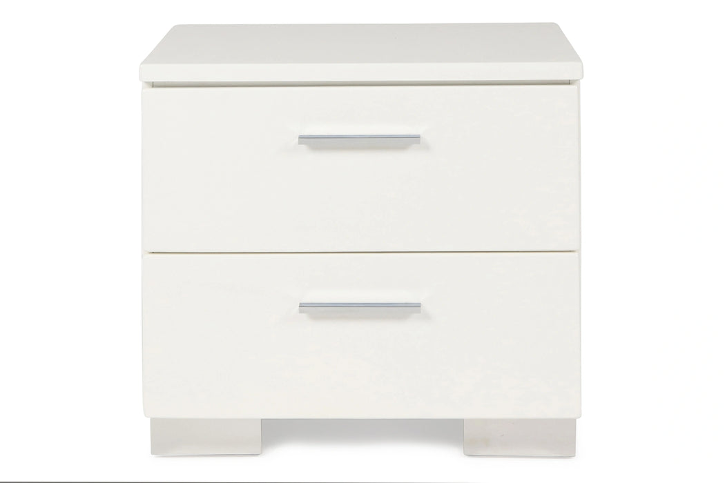 Sapphire Nightstand-White