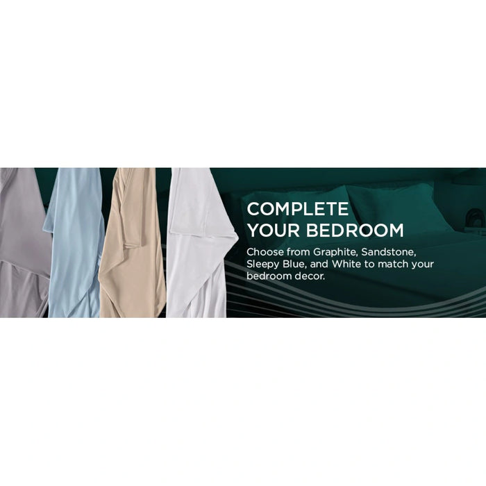 TEMPUR-Adapt Luxe Egyptian Cotton Sheets - Graphite