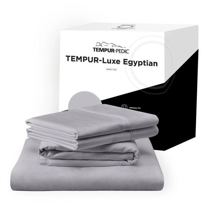 TEMPUR Luxe Egyptian Cotton Pillowcase Set - Mattress & Furniture Super Center (Tampa, FL)