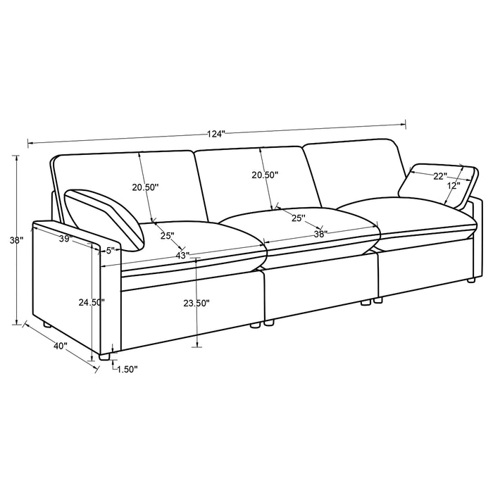 Collins Modular Power Reclining Sectional Sofa