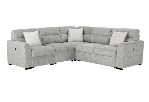 U9401 Nickel Sofa Bed Sectional with 3 Pillows