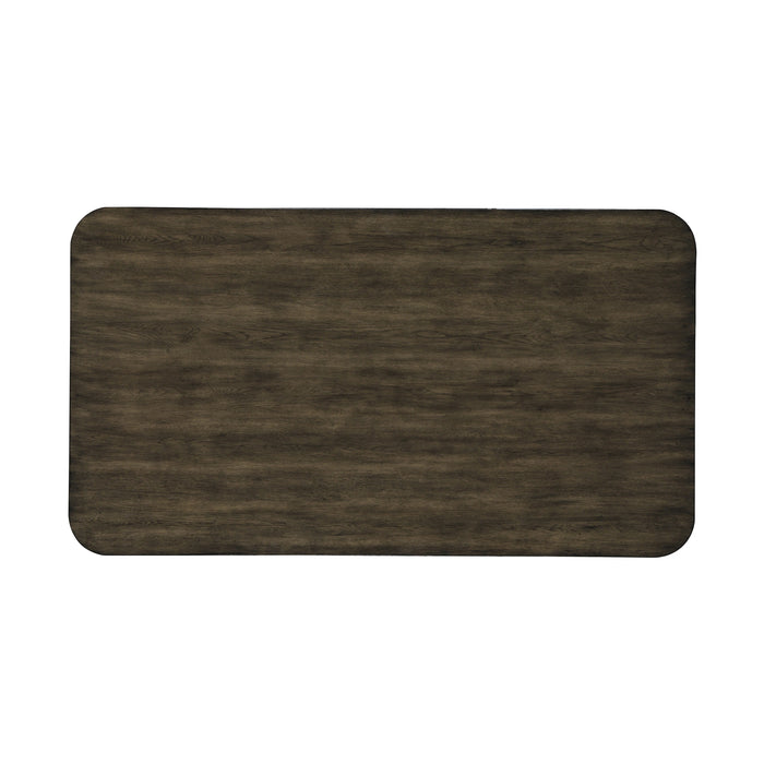 Rex 72" Fixed Top Rectangle Dining Table-Walnut