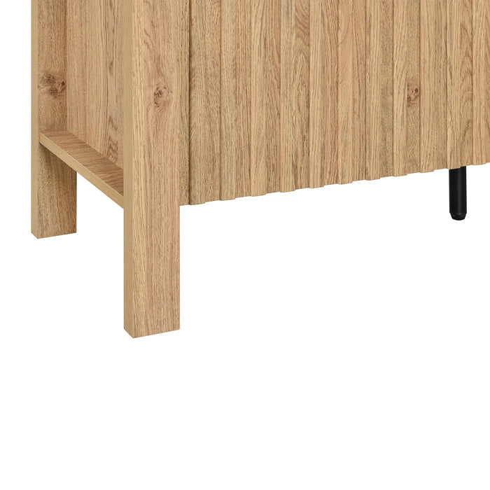 Thayer 47" Two Door Tv Console- Natural