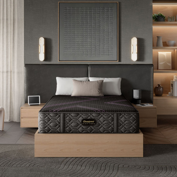 Beautyrest BlackÂ® Series Two 13.5" Hybrid Plush Mattress