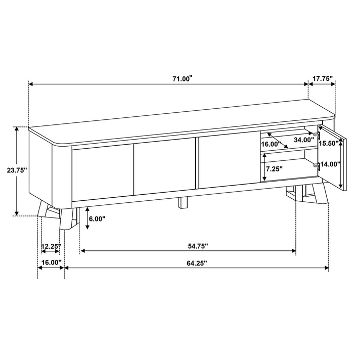 Trotter 71-inch TV Stand