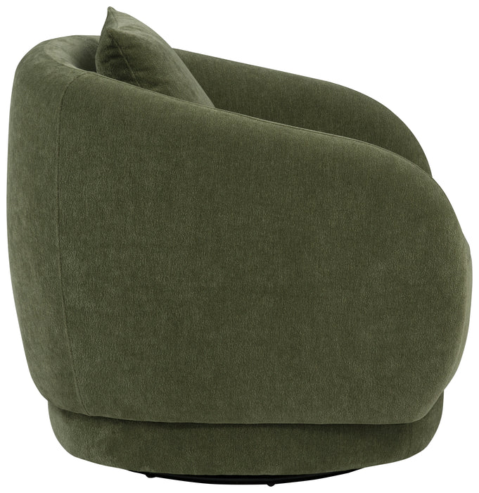 Arnaud Chenille Swivel Chair