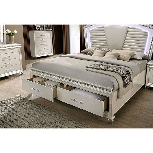 Maddie Queen Bedroom Set - Mattress & Furniture Super Center (Tampa, FL)