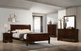 Louis Philippe Queen Bedroom Set - Mattress & Furniture Super Center (Tampa, FL)