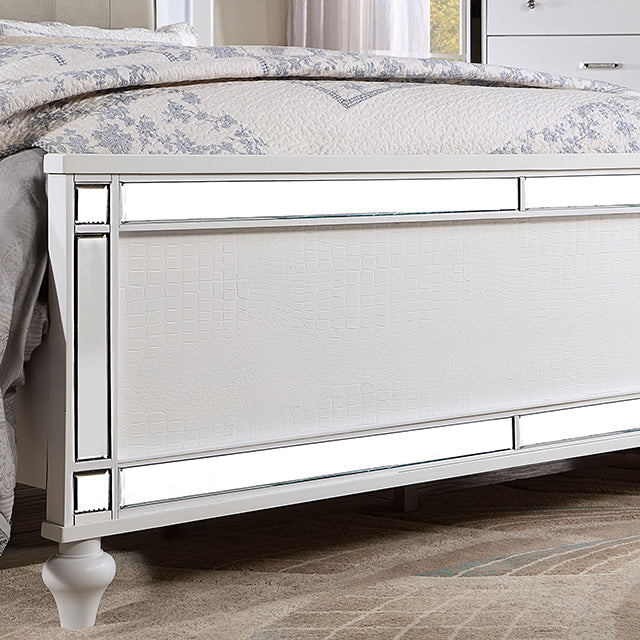 Brachium Queen Bedroom Set Silver - Mattress & Furniture Super Center (Tampa, FL)