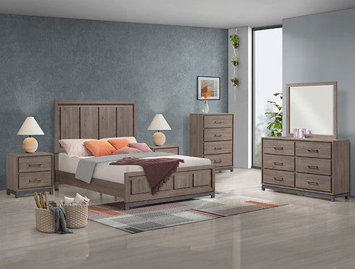 Crown Mark Furniture River 4 Drawer Chest in Brown image