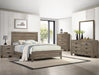 Crown Mark Millie Queen Panel Bed in Grey image