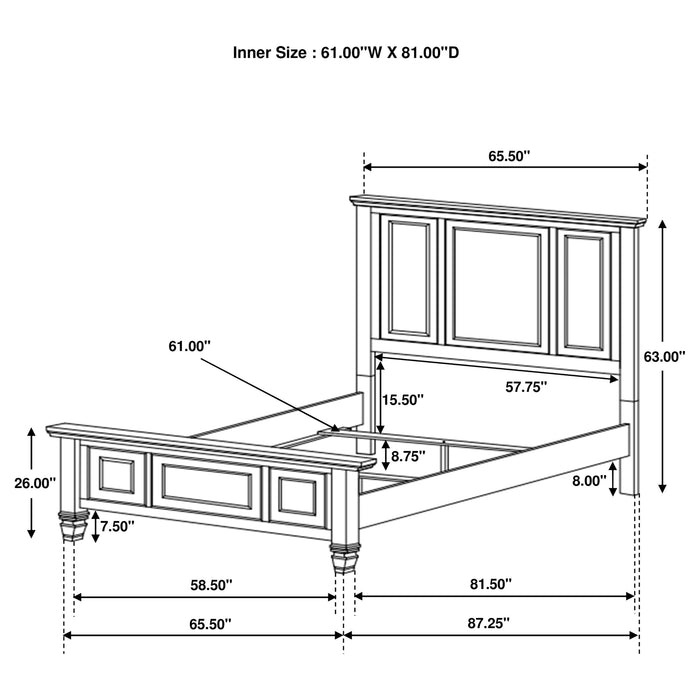 Sandy Beach Bedroom Set