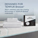 Tempur-Pedic Breeze Pillowcase Set - Mattress & Furniture Super Center (Tampa, FL)