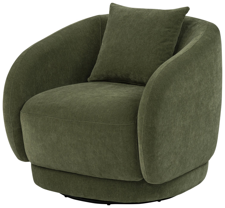 Arnaud Chenille Swivel Chair