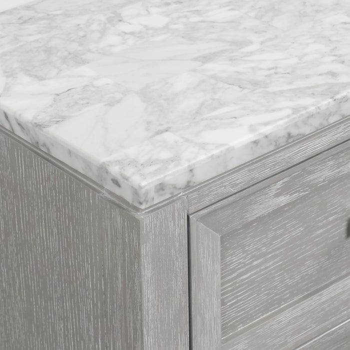 Fiona Nightstand-Mist Gray
