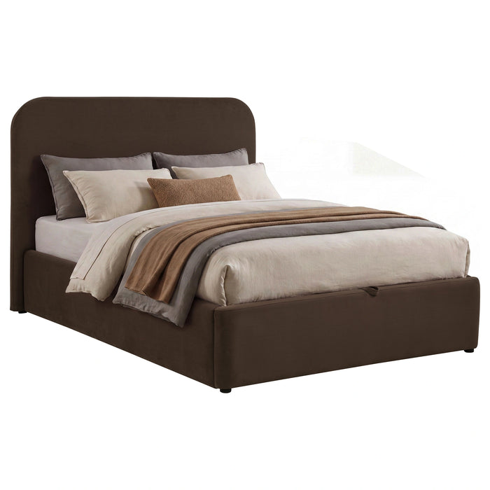 Anders Upholstered Storage Lift Platform Bed