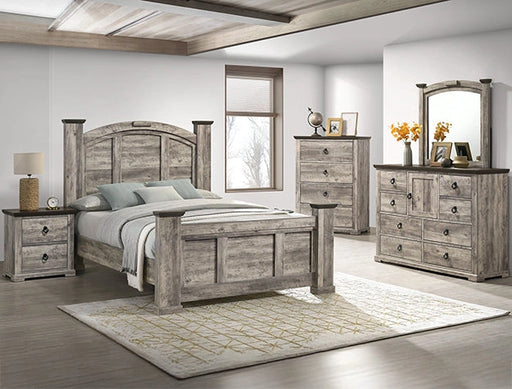 ELLA-MAE King Bed Reclaimed Grey image