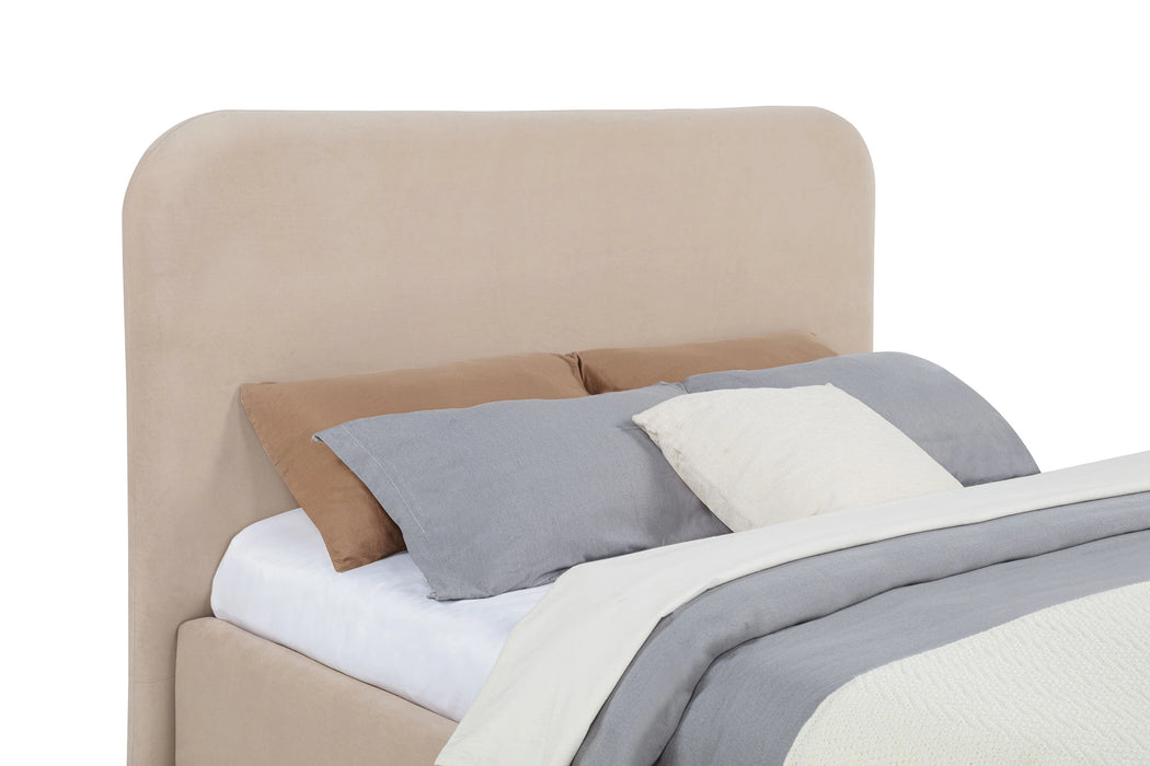 Anders Upholstered Storage Lift Platform Bed