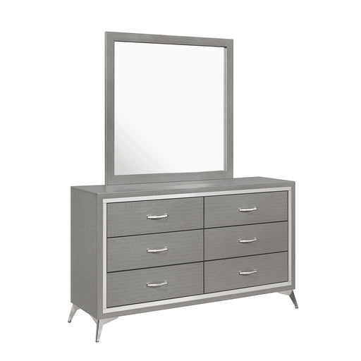 Huxley Mirror-Gray