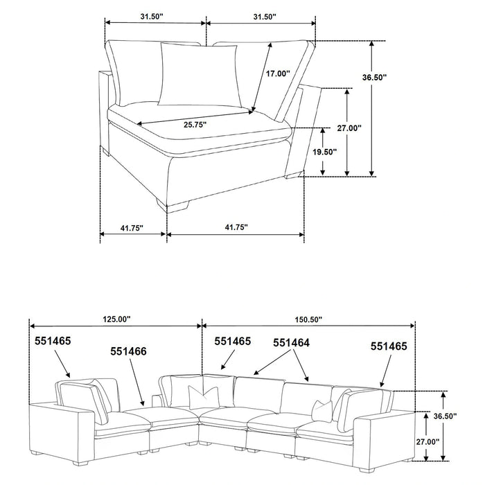 Lakeview Corner Chair