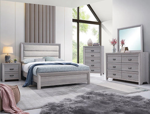 Adelaide UPH Full Bed Driftwood image